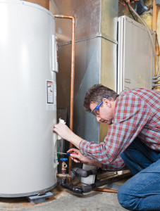 water heater inspection