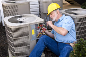 maintenance on an air conditioner
