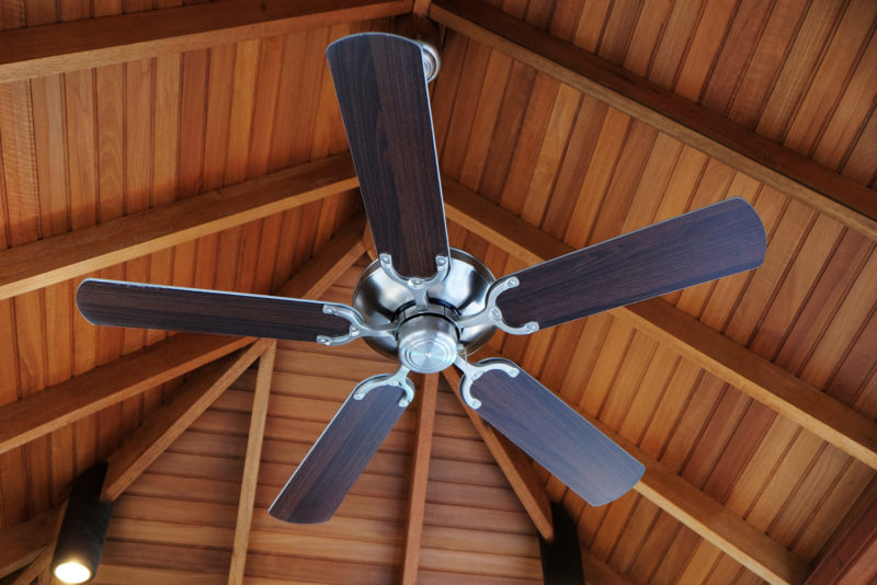 Ceiling Fan In Addition To An Hvac System