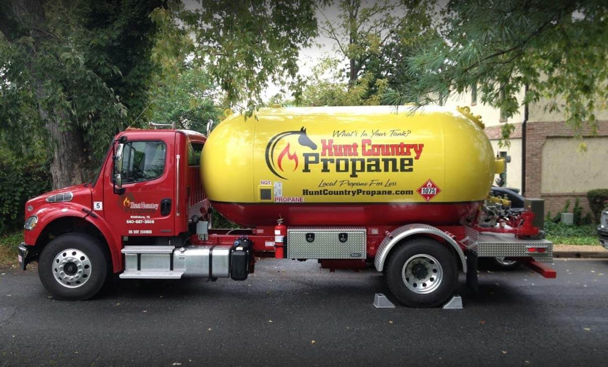 Hunt Country Propane Fuel Truck Opt